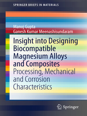 cover image of Insight into Designing Biocompatible Magnesium Alloys and Composites